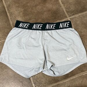 Nike Women's Gray/Blue Shorts